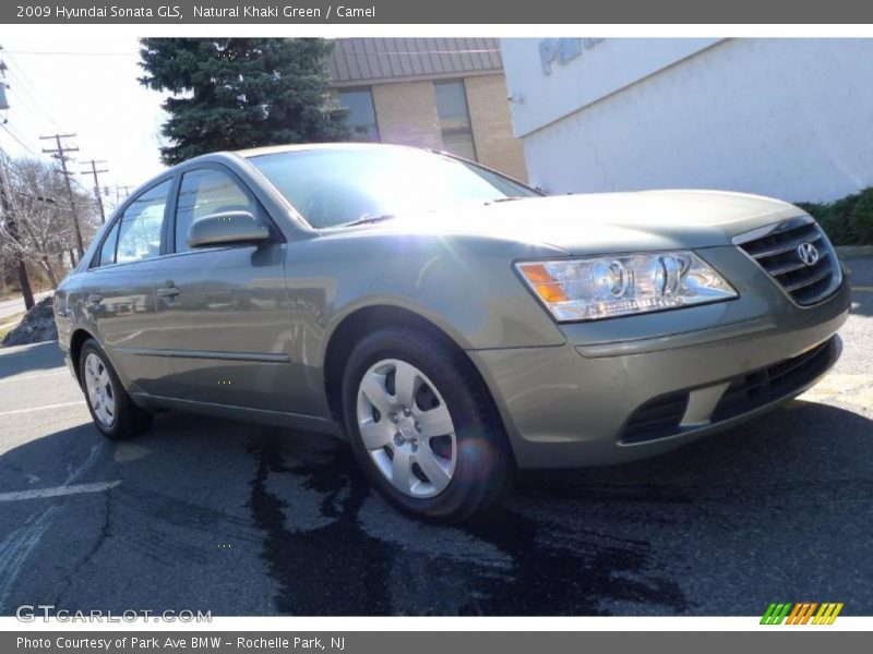 Natural Khaki Green / Camel 2009 Hyundai Sonata GLS