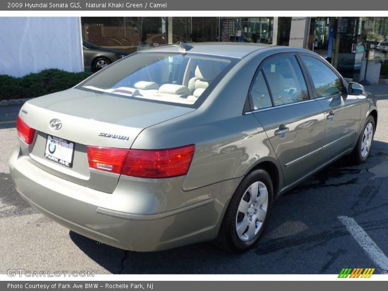 Natural Khaki Green / Camel 2009 Hyundai Sonata GLS