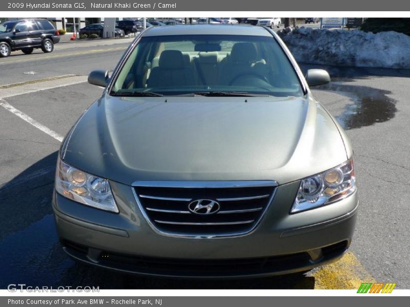 Natural Khaki Green / Camel 2009 Hyundai Sonata GLS