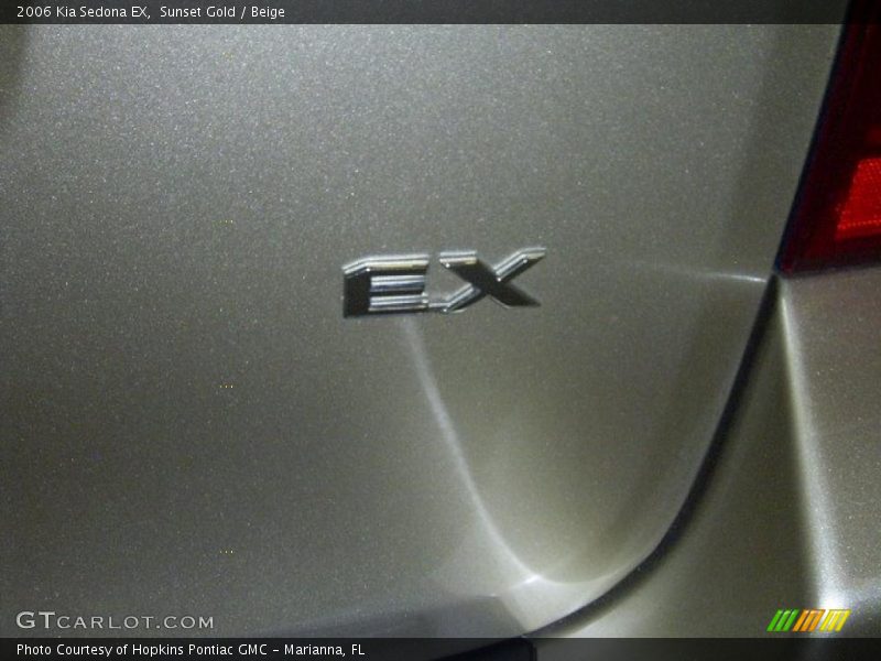 Sunset Gold / Beige 2006 Kia Sedona EX