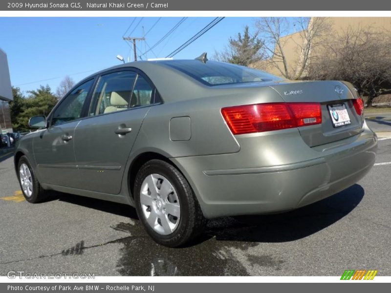 Natural Khaki Green / Camel 2009 Hyundai Sonata GLS
