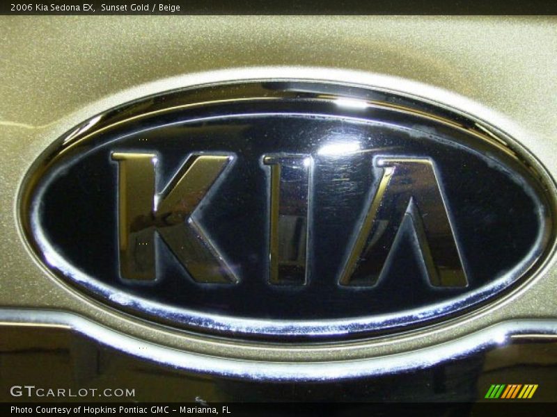 Sunset Gold / Beige 2006 Kia Sedona EX