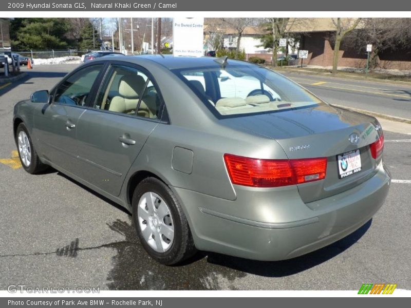 Natural Khaki Green / Camel 2009 Hyundai Sonata GLS