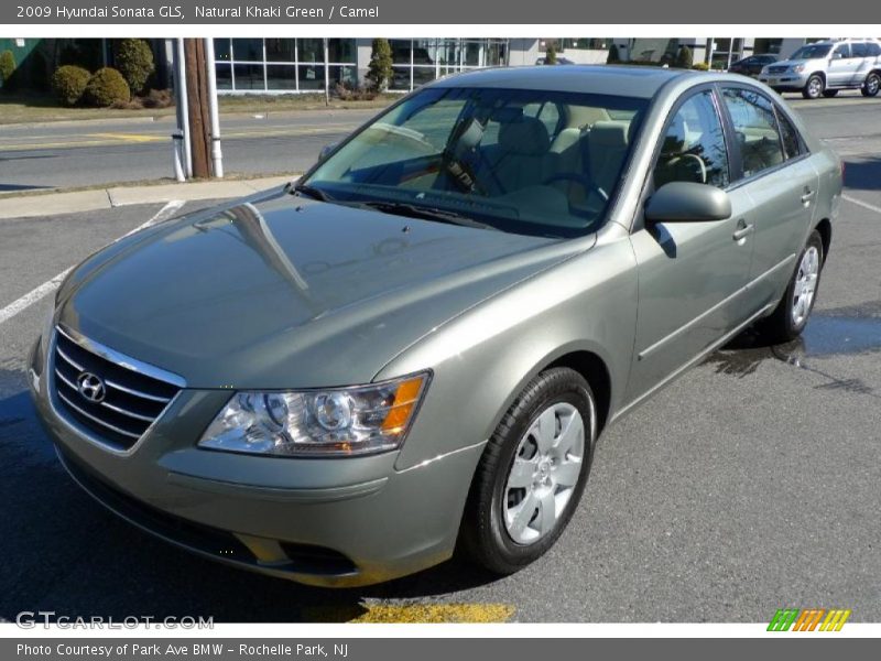 Natural Khaki Green / Camel 2009 Hyundai Sonata GLS