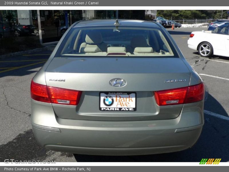 Natural Khaki Green / Camel 2009 Hyundai Sonata GLS