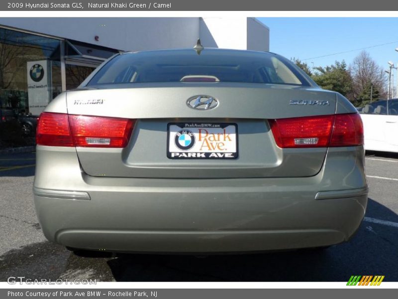 Natural Khaki Green / Camel 2009 Hyundai Sonata GLS