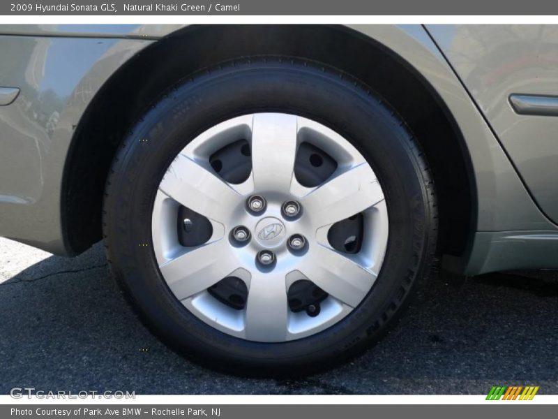 Natural Khaki Green / Camel 2009 Hyundai Sonata GLS