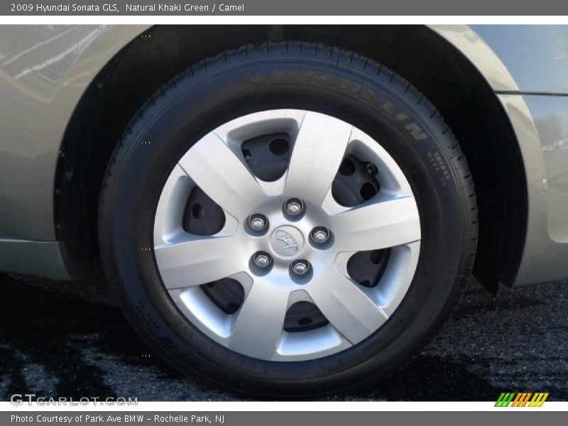 Natural Khaki Green / Camel 2009 Hyundai Sonata GLS