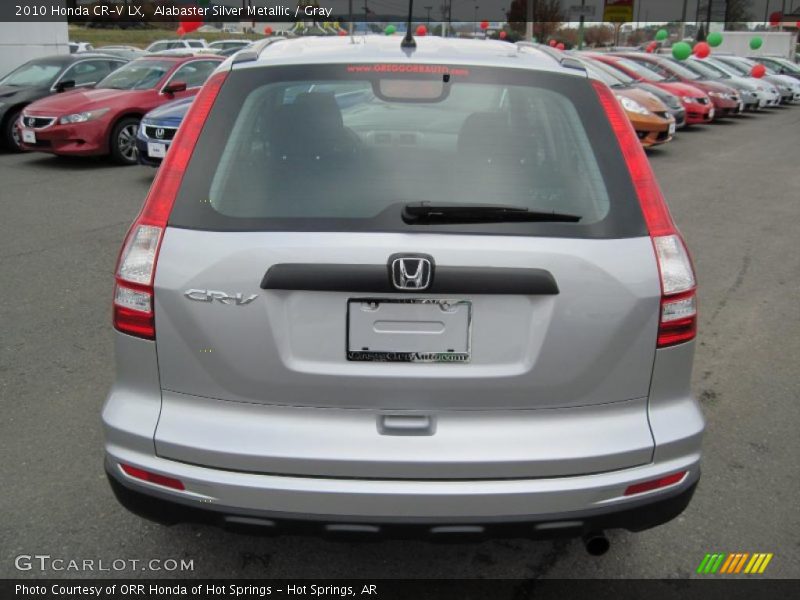 Alabaster Silver Metallic / Gray 2010 Honda CR-V LX