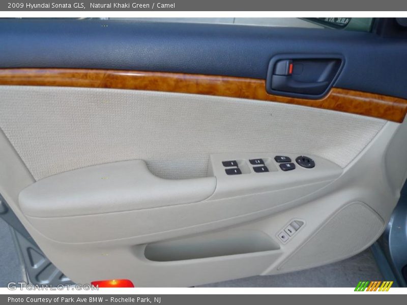 Natural Khaki Green / Camel 2009 Hyundai Sonata GLS