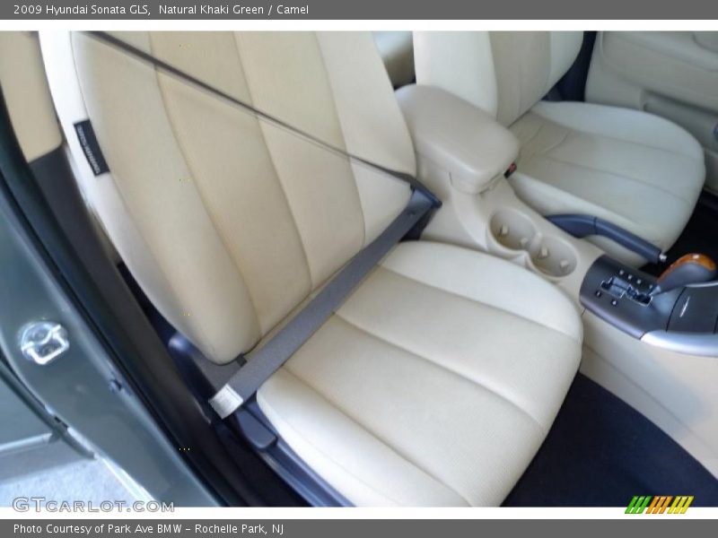 Natural Khaki Green / Camel 2009 Hyundai Sonata GLS