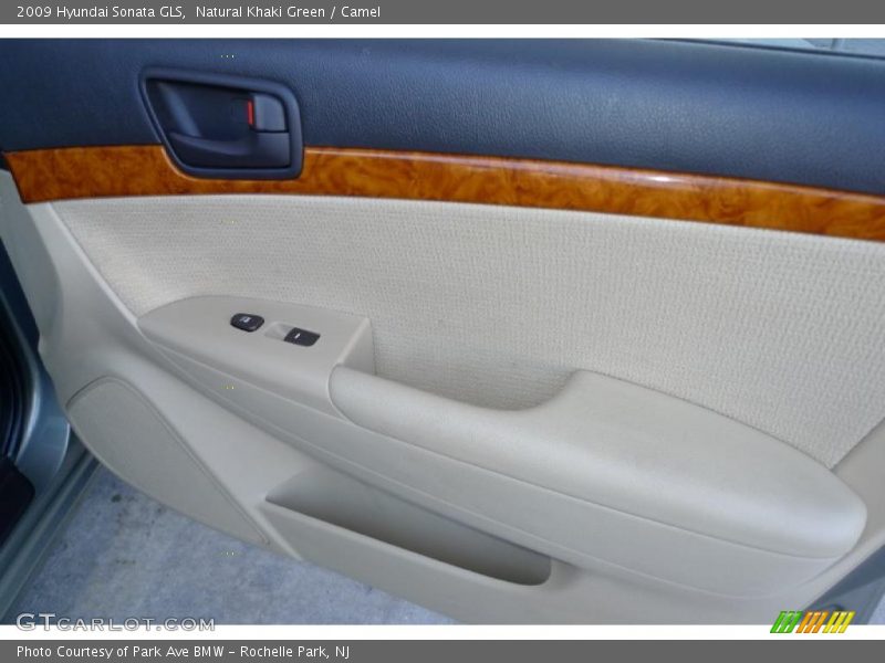 Natural Khaki Green / Camel 2009 Hyundai Sonata GLS