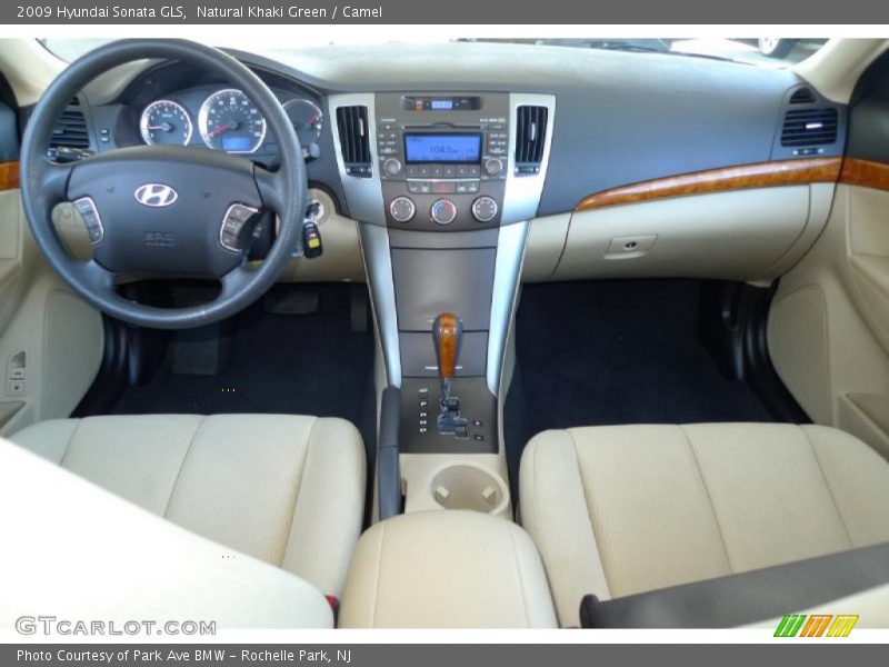 Natural Khaki Green / Camel 2009 Hyundai Sonata GLS