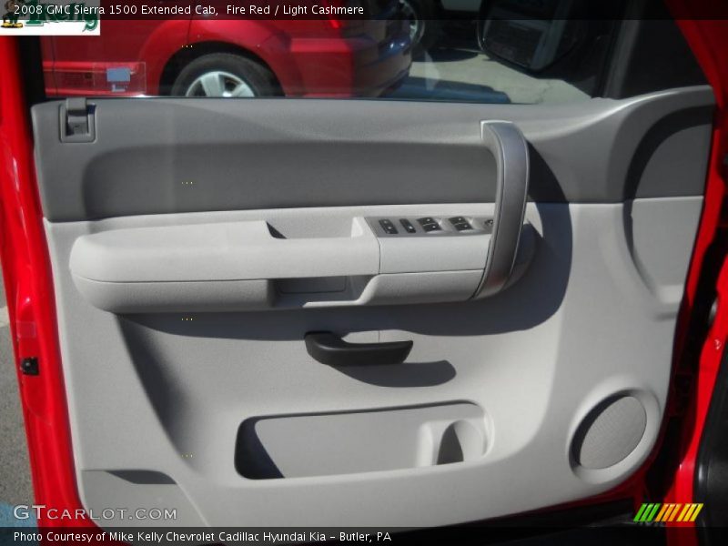 Fire Red / Light Cashmere 2008 GMC Sierra 1500 Extended Cab
