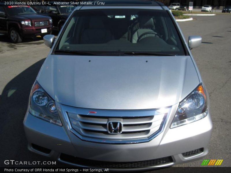 Alabaster Silver Metallic / Gray 2010 Honda Odyssey EX-L