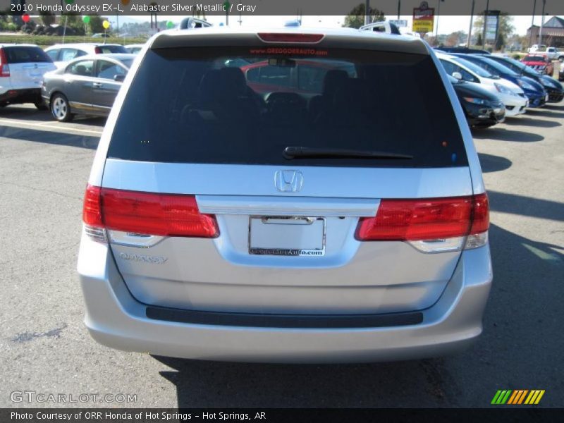 Alabaster Silver Metallic / Gray 2010 Honda Odyssey EX-L