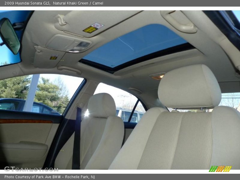Natural Khaki Green / Camel 2009 Hyundai Sonata GLS