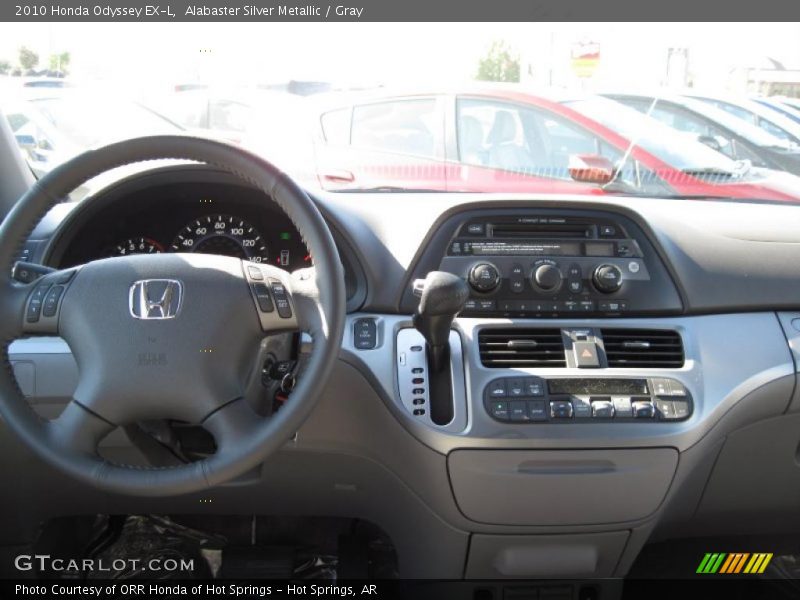 Alabaster Silver Metallic / Gray 2010 Honda Odyssey EX-L