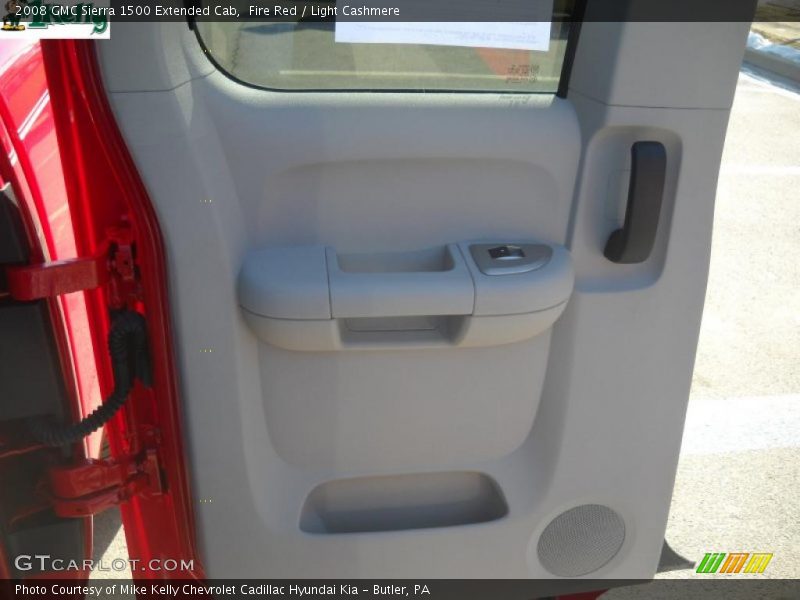 Fire Red / Light Cashmere 2008 GMC Sierra 1500 Extended Cab
