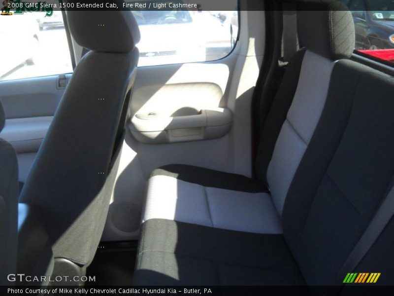 Fire Red / Light Cashmere 2008 GMC Sierra 1500 Extended Cab