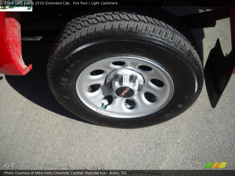 Fire Red / Light Cashmere 2008 GMC Sierra 1500 Extended Cab