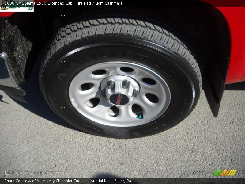 Fire Red / Light Cashmere 2008 GMC Sierra 1500 Extended Cab