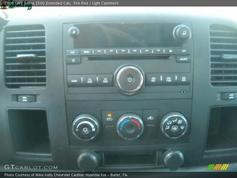 Fire Red / Light Cashmere 2008 GMC Sierra 1500 Extended Cab