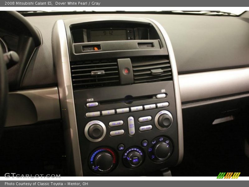 Dover White Pearl / Gray 2008 Mitsubishi Galant ES