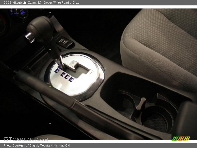 Dover White Pearl / Gray 2008 Mitsubishi Galant ES