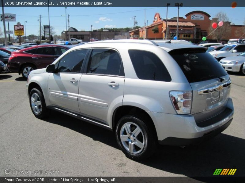 Silverstone Metallic / Light Gray 2008 Chevrolet Equinox LT