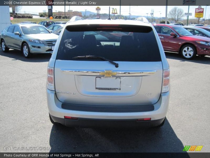 Silverstone Metallic / Light Gray 2008 Chevrolet Equinox LT