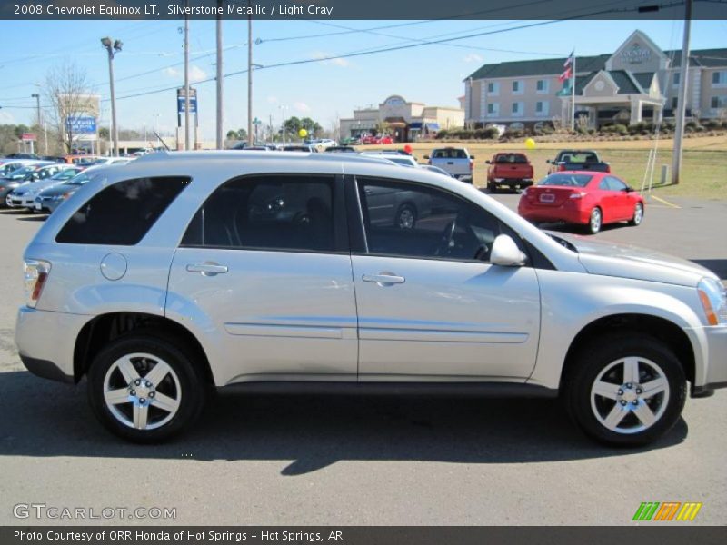 Silverstone Metallic / Light Gray 2008 Chevrolet Equinox LT