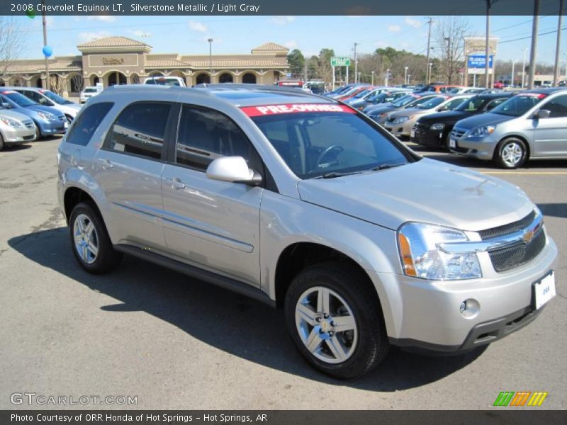 Silverstone Metallic / Light Gray 2008 Chevrolet Equinox LT