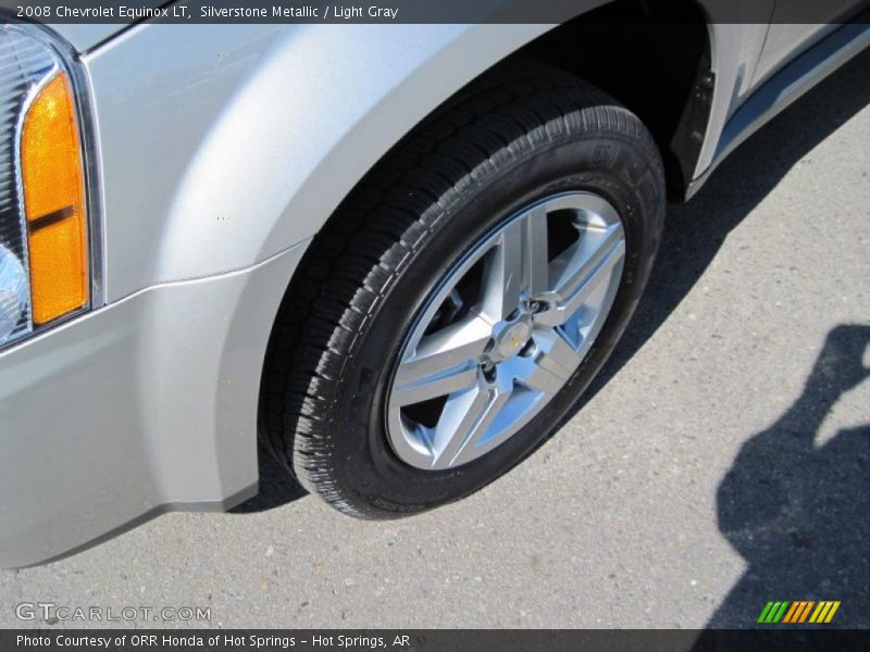 Silverstone Metallic / Light Gray 2008 Chevrolet Equinox LT