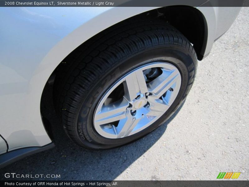 Silverstone Metallic / Light Gray 2008 Chevrolet Equinox LT