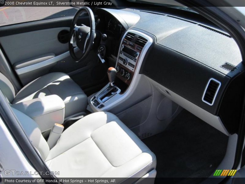 Silverstone Metallic / Light Gray 2008 Chevrolet Equinox LT