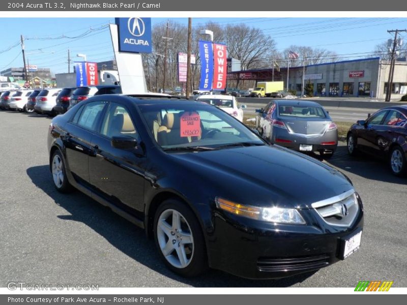 Nighthawk Black Pearl / Camel 2004 Acura TL 3.2