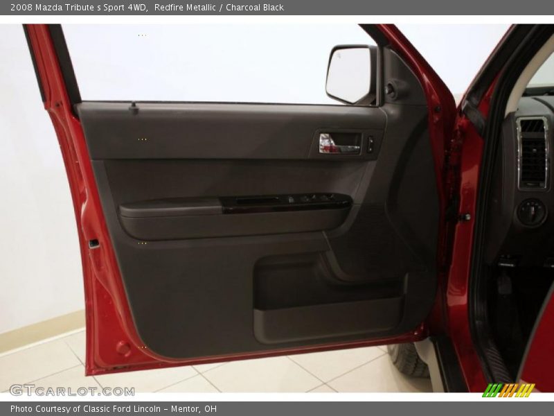 Redfire Metallic / Charcoal Black 2008 Mazda Tribute s Sport 4WD