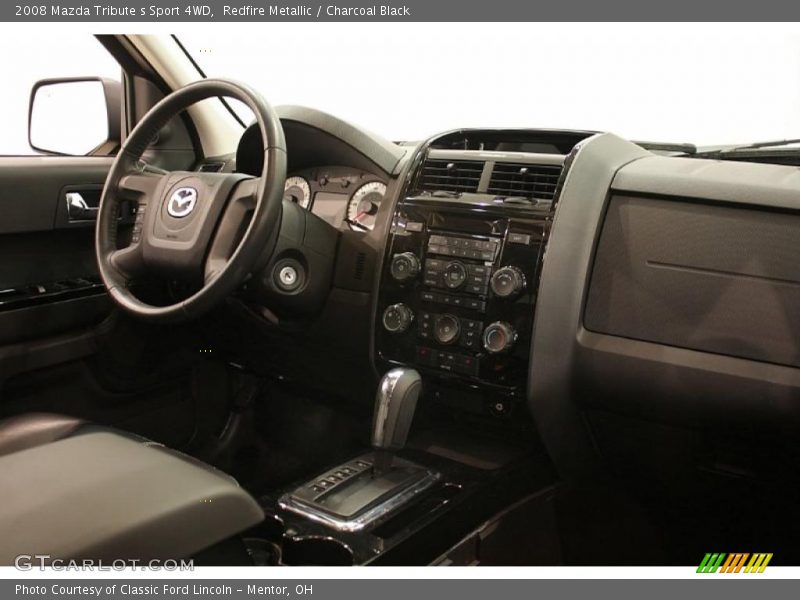 Redfire Metallic / Charcoal Black 2008 Mazda Tribute s Sport 4WD