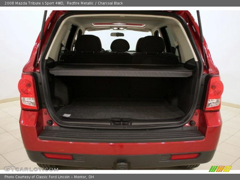 Redfire Metallic / Charcoal Black 2008 Mazda Tribute s Sport 4WD