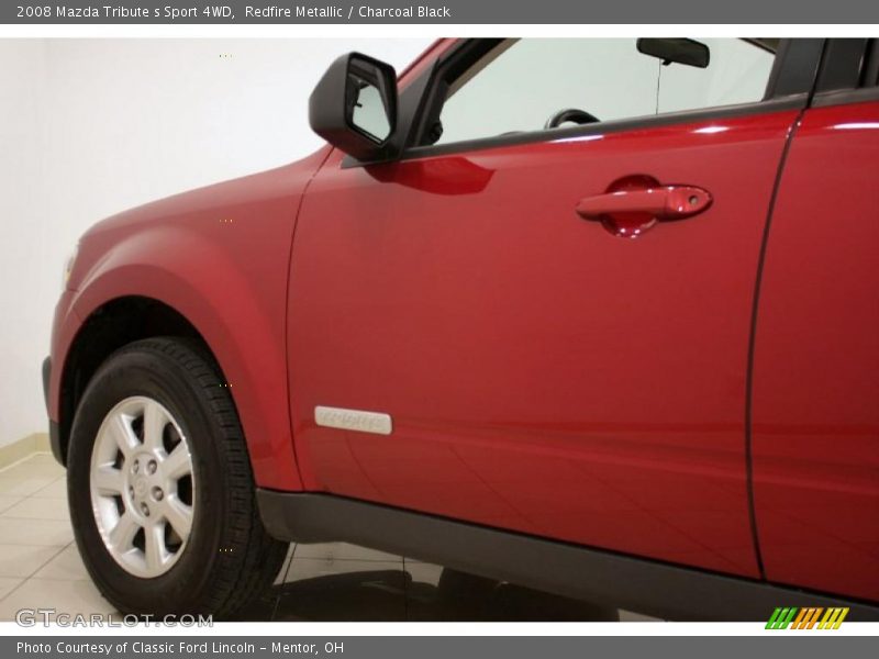 Redfire Metallic / Charcoal Black 2008 Mazda Tribute s Sport 4WD