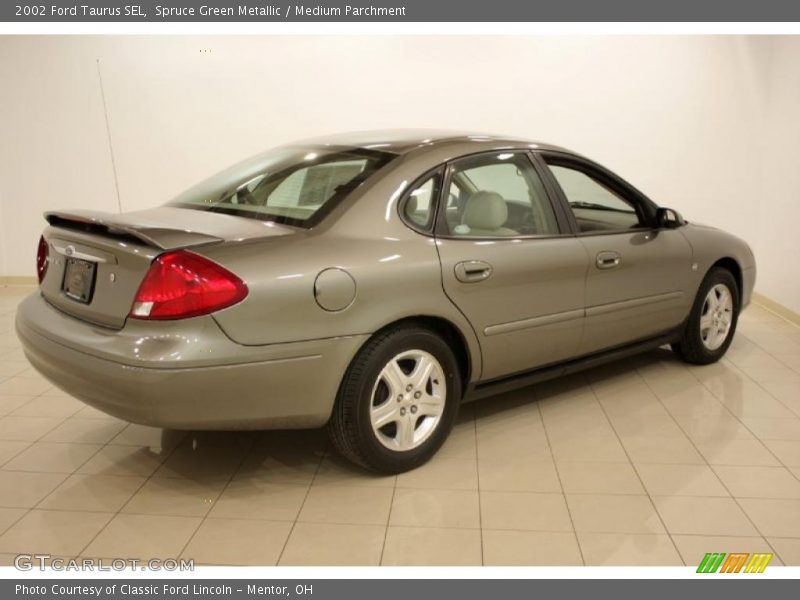 Spruce Green Metallic / Medium Parchment 2002 Ford Taurus SEL
