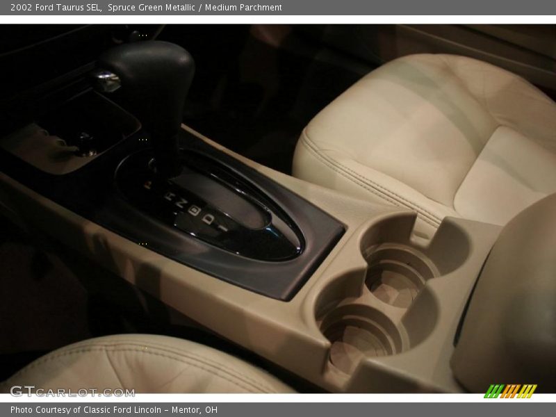 Spruce Green Metallic / Medium Parchment 2002 Ford Taurus SEL
