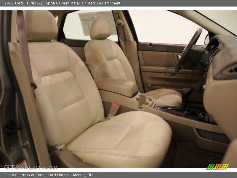 Spruce Green Metallic / Medium Parchment 2002 Ford Taurus SEL