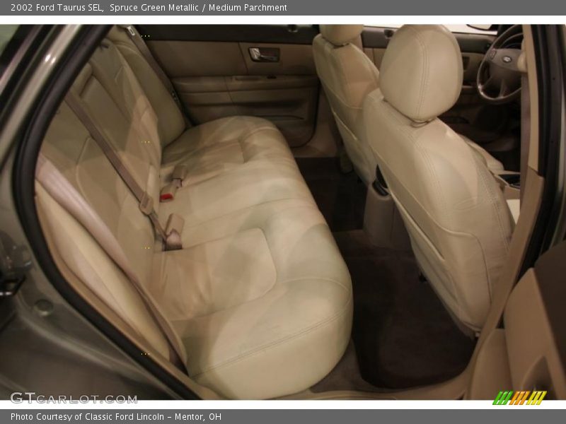 Spruce Green Metallic / Medium Parchment 2002 Ford Taurus SEL