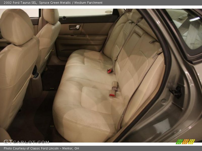 Spruce Green Metallic / Medium Parchment 2002 Ford Taurus SEL