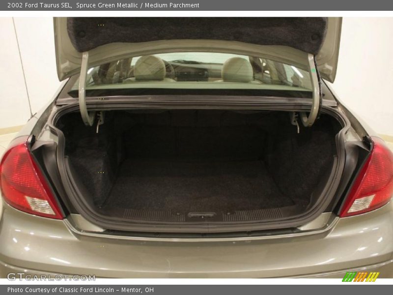 Spruce Green Metallic / Medium Parchment 2002 Ford Taurus SEL