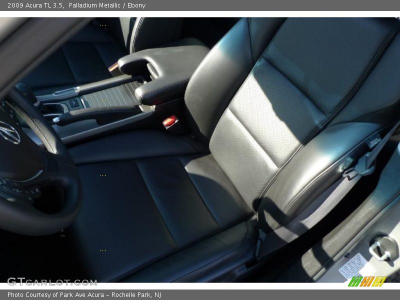 Palladium Metallic / Ebony 2009 Acura TL 3.5