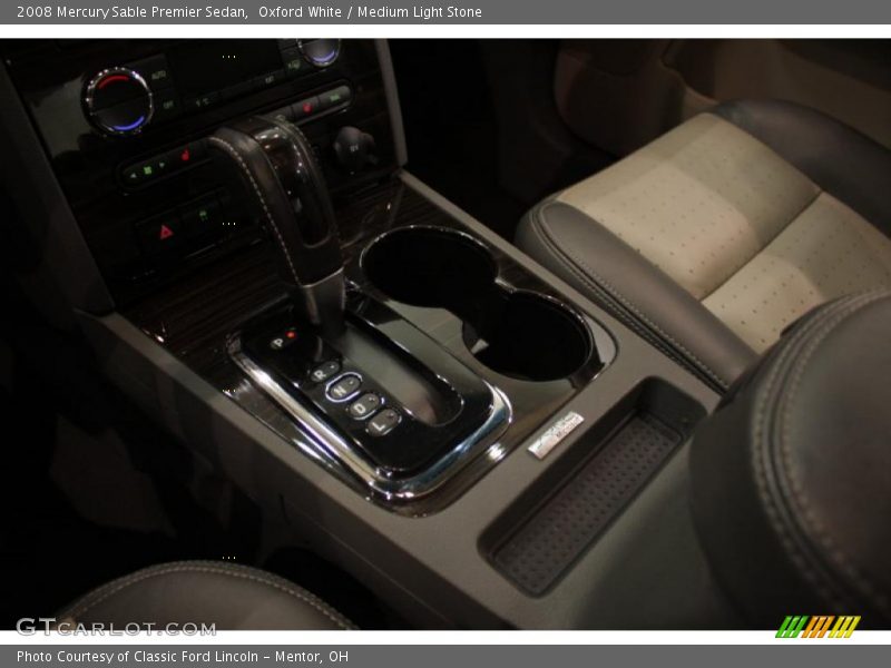 Oxford White / Medium Light Stone 2008 Mercury Sable Premier Sedan