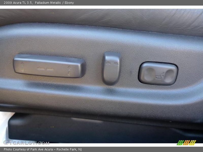 Palladium Metallic / Ebony 2009 Acura TL 3.5